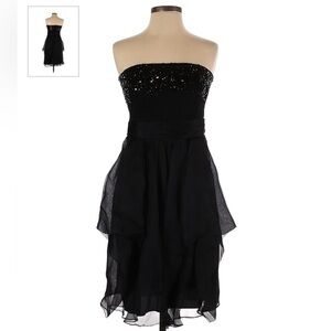 Badgley Mischka Silk Dress